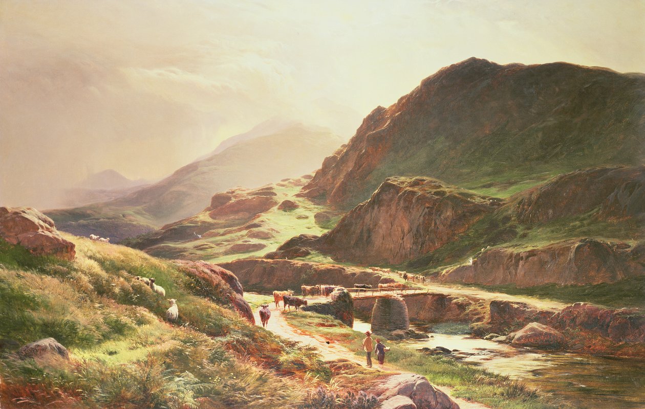 Scena góralska autorstwa Sidney Richard Percy