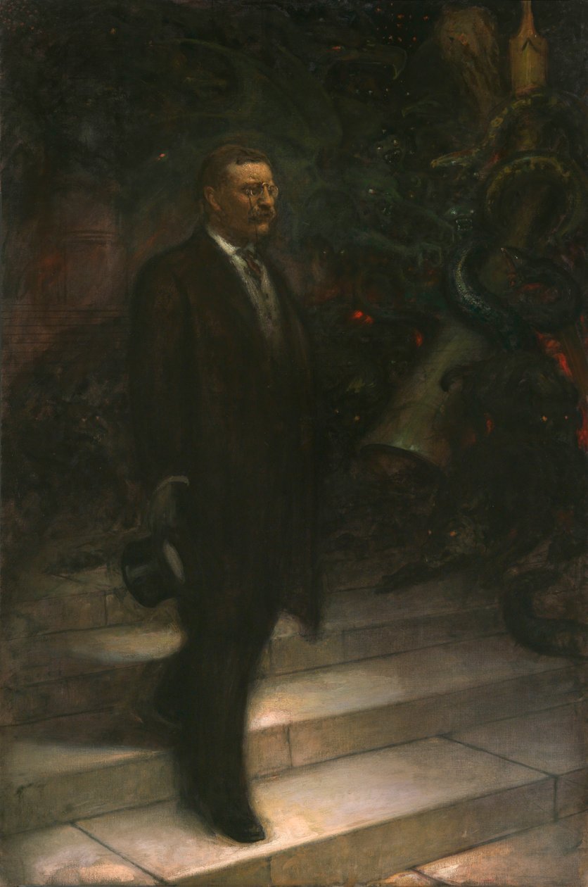 Theodore Roosevelt, ok. 1930 1908-1910. autorstwa Sigismund De Ivanowski