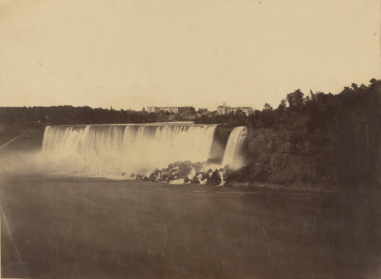 American Falls, Niagara City autorstwa Silas A. Holmes