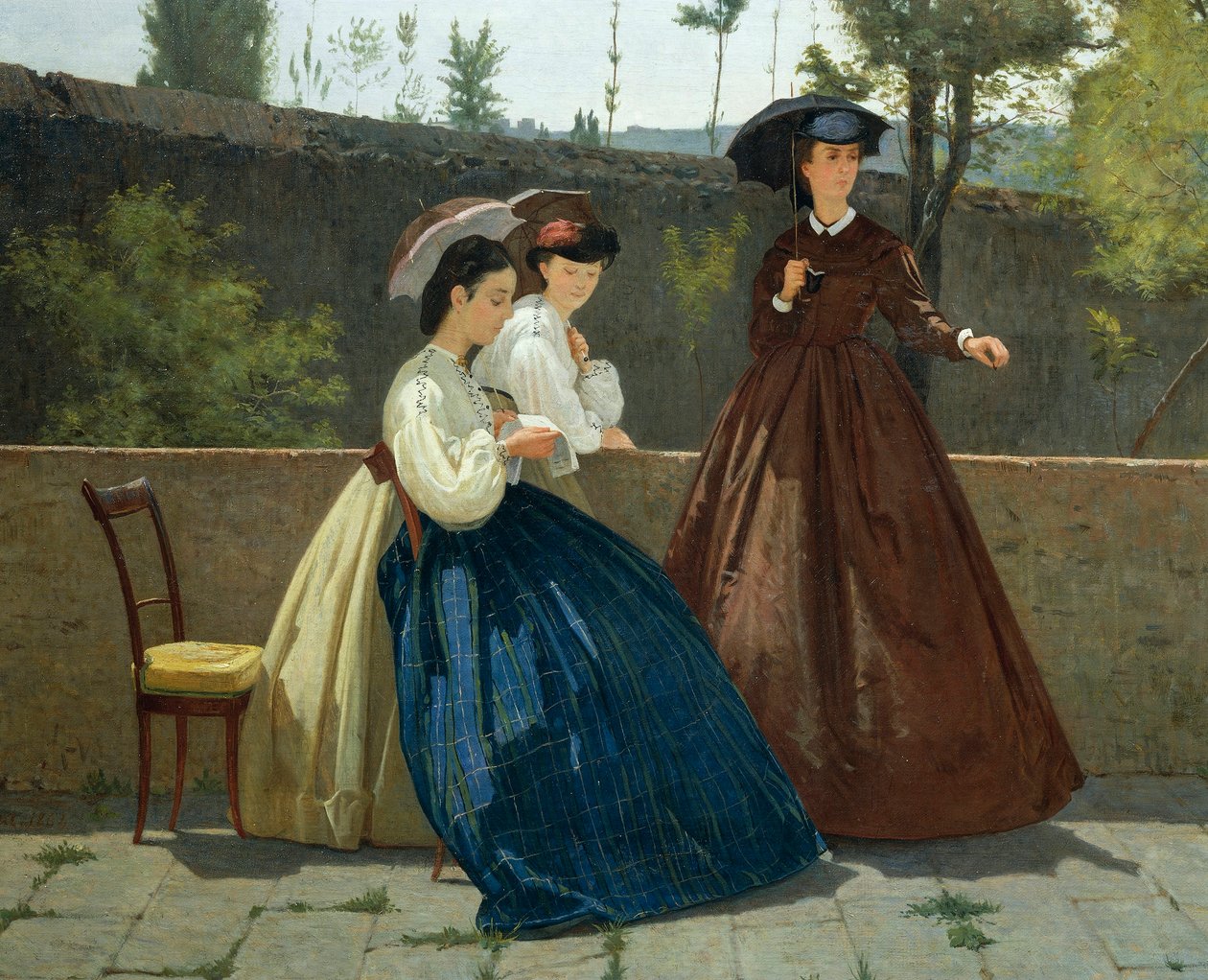 Jałmużna autorstwa Silvestro Lega