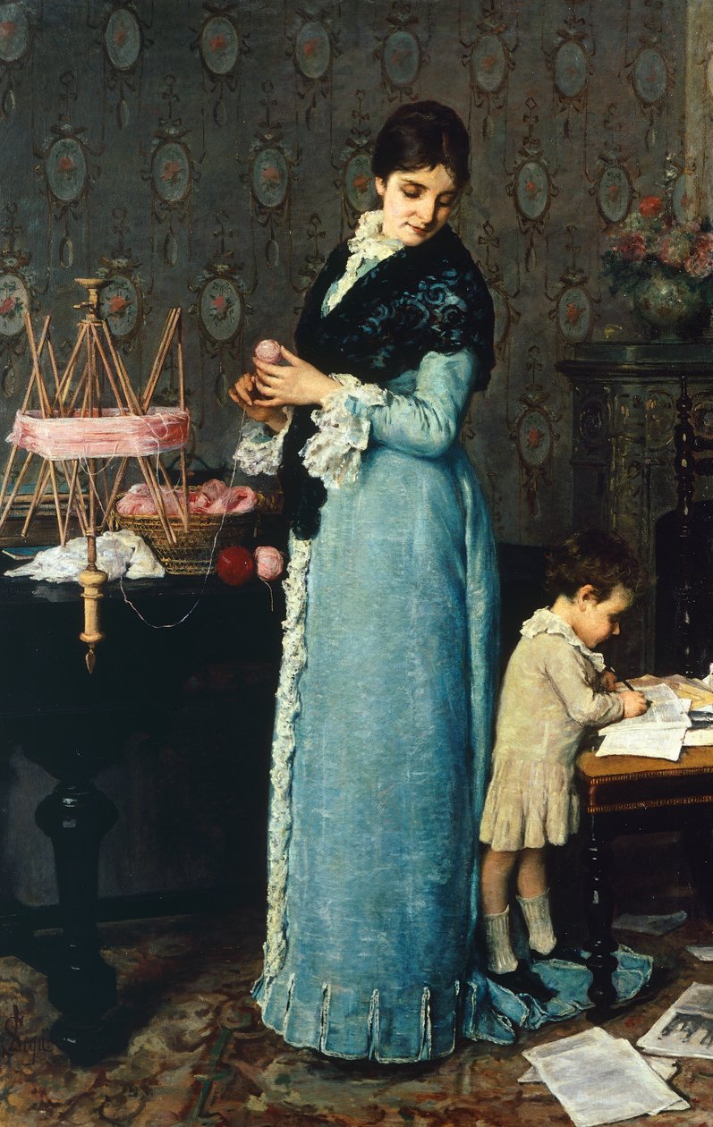 Matka, Silvestro Lega (1826-1895) autorstwa Silvestro Lega