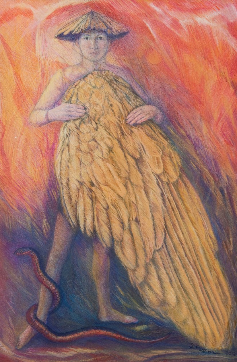 Dar, 2013 (pastel na papierze) autorstwa Silvia Pastore