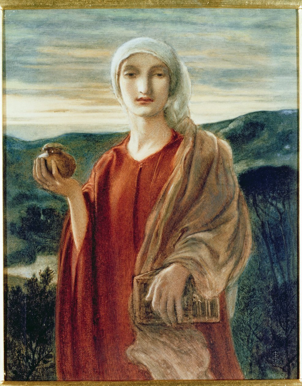 Klasyczna Pani autorstwa Simeon Solomon