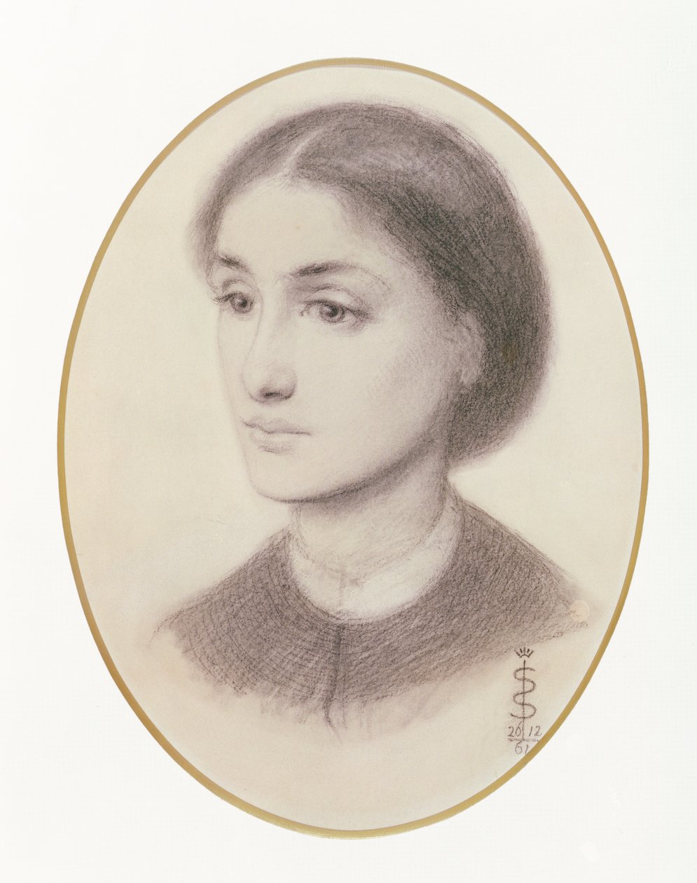 Clara autorstwa Simeon Solomon