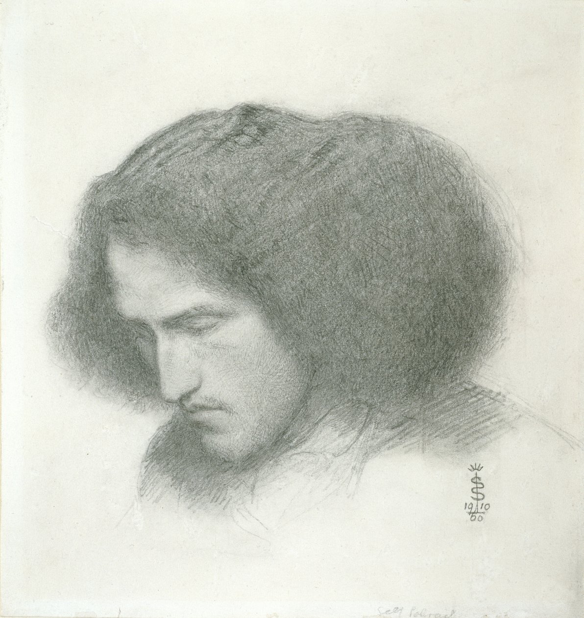 Autoportret autorstwa Simeon Solomon
