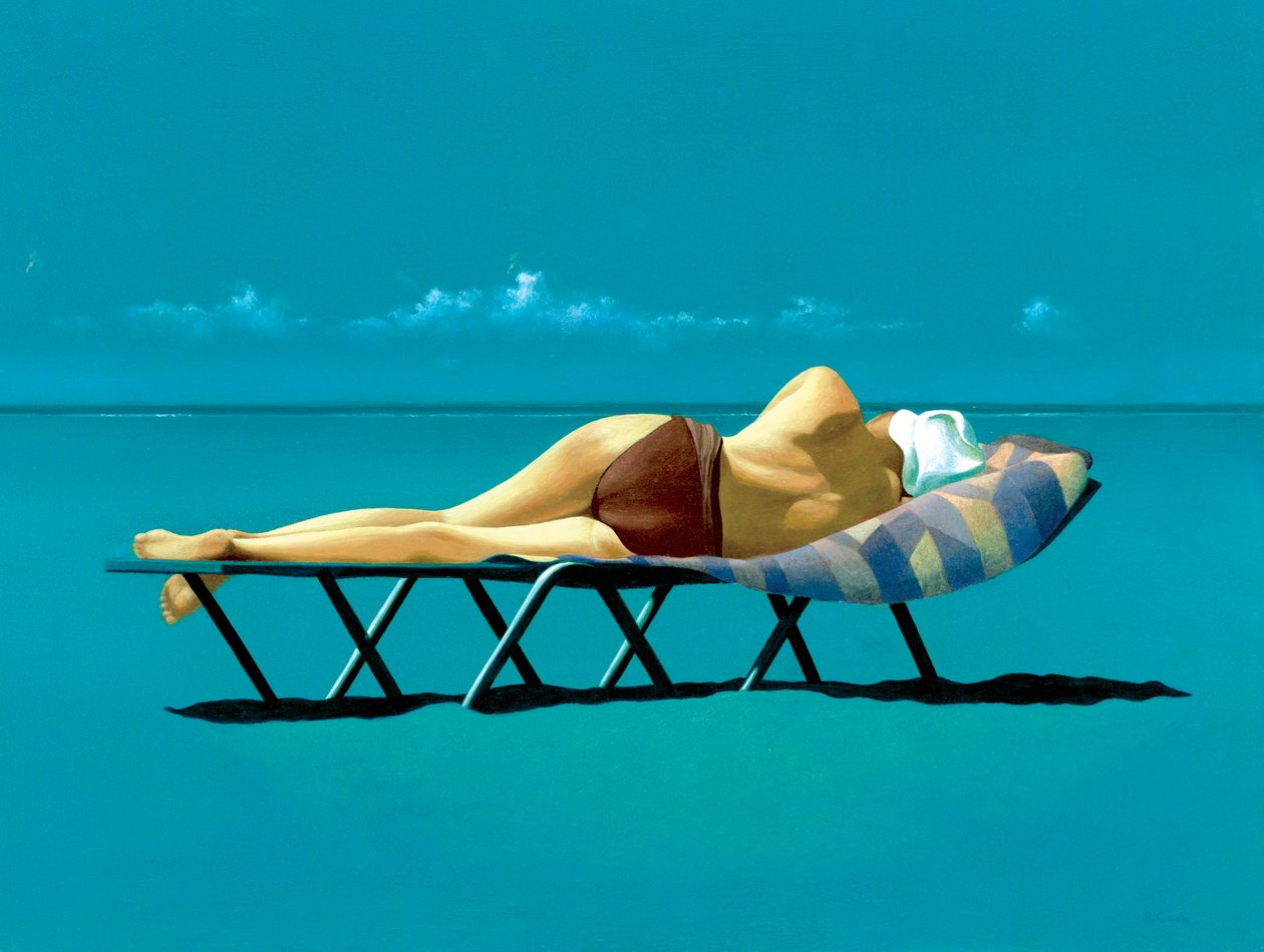 Plażowicz autorstwa Simon Cook