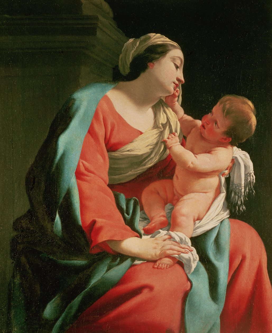 Madonna z Dzieciątkiem autorstwa Simon Vouet
