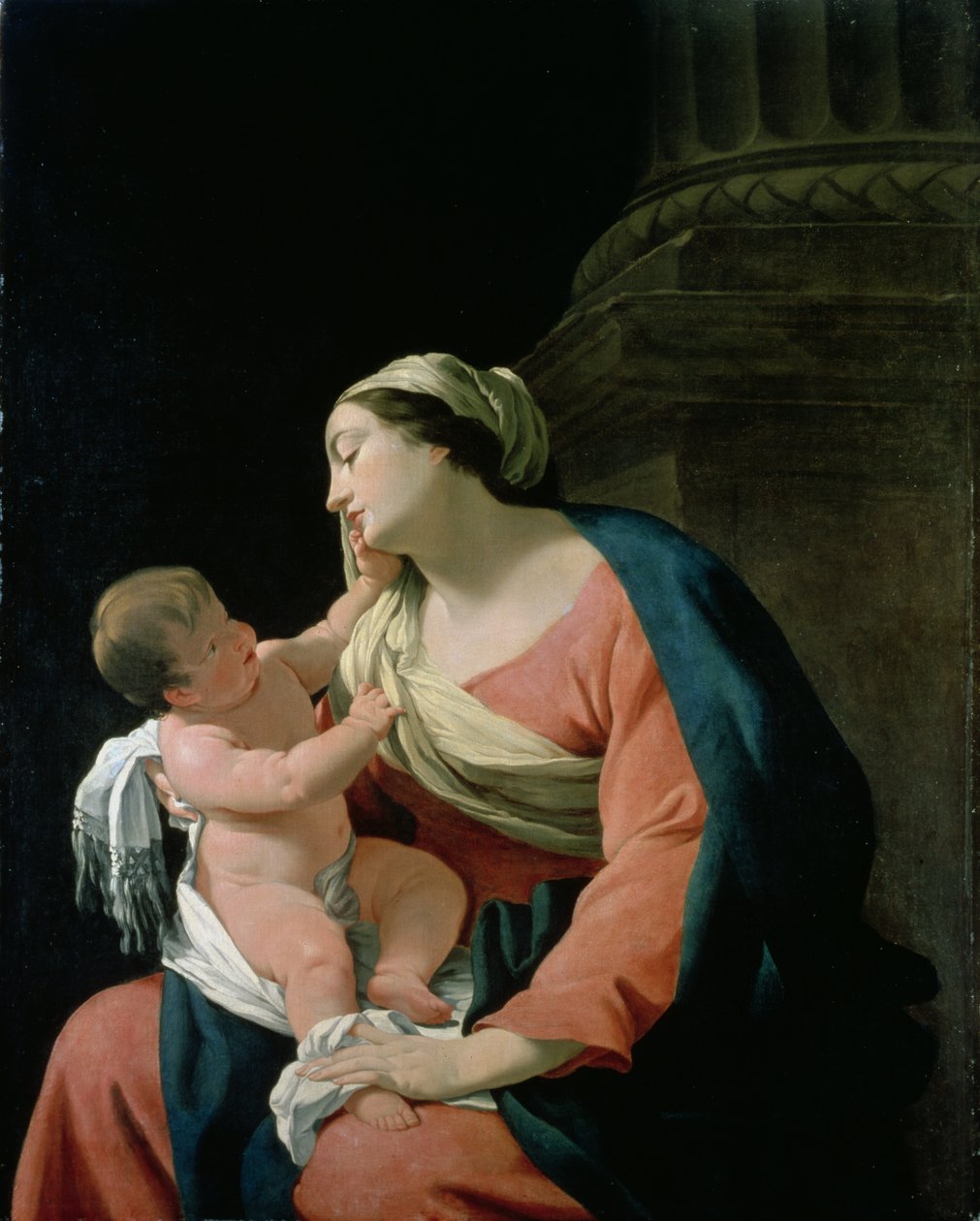 Madonna z Dzieciątkiem, XVII wiek autorstwa Simon Vouet
