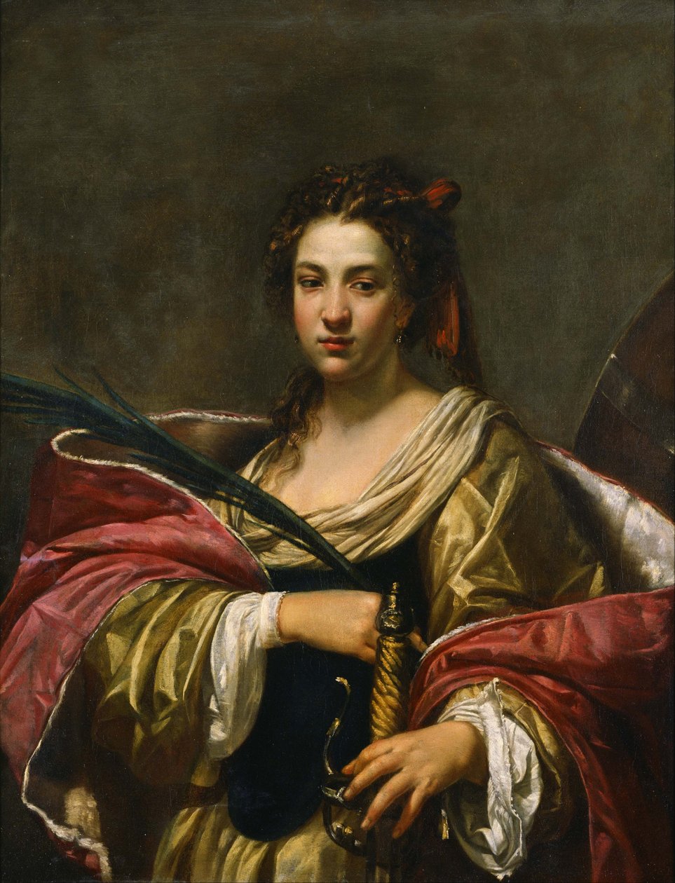 Św. Katarzyna autorstwa Simon Vouet