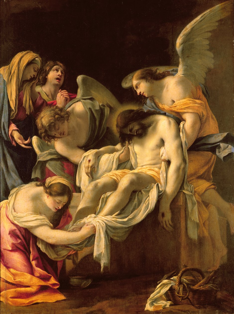 Złożenie do grobu autorstwa Simon Vouet