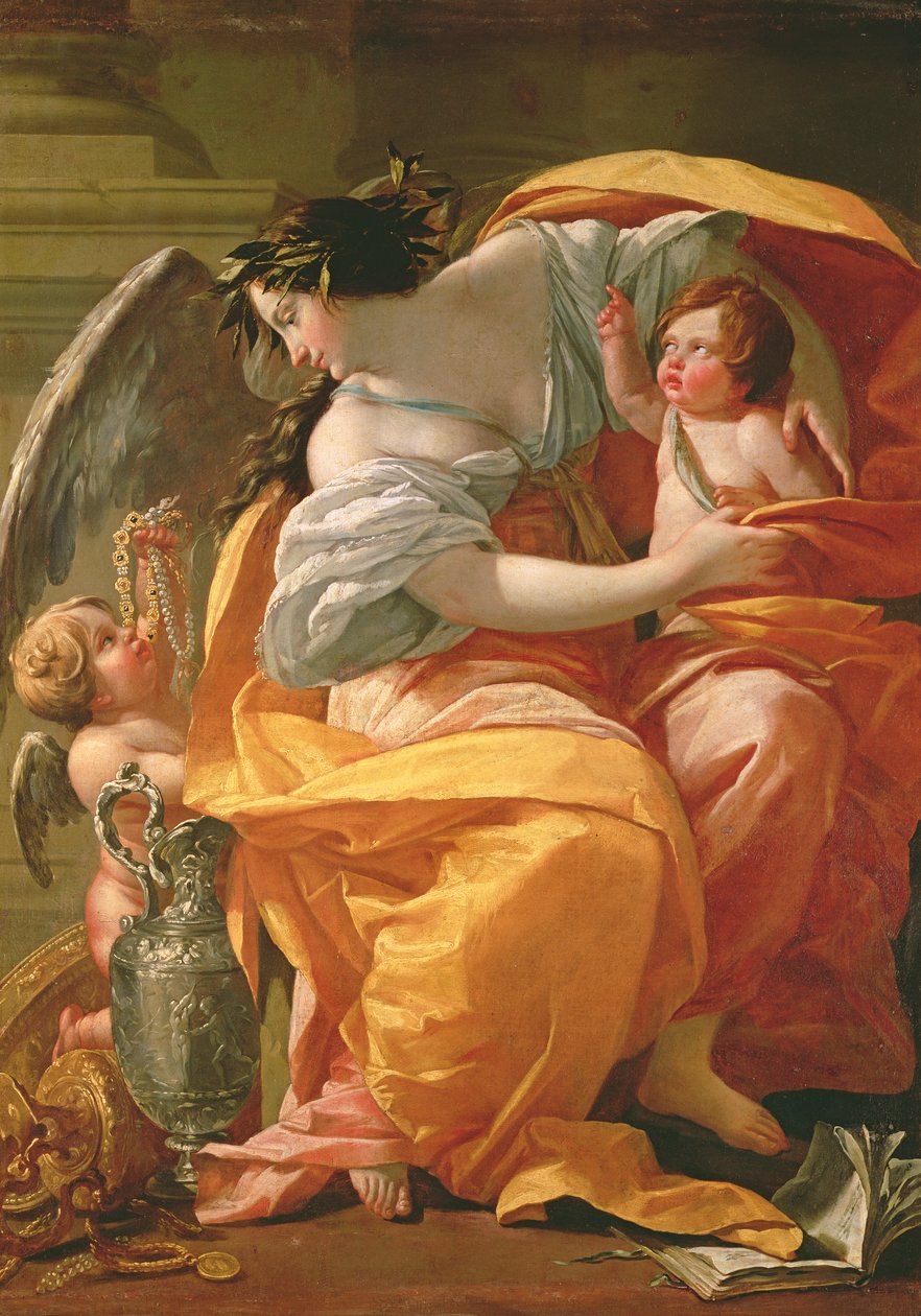 Bogactwo autorstwa Simon Vouet