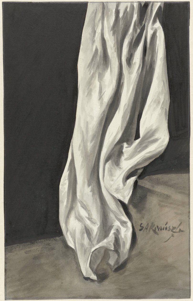 Draperiestudia autorstwa Simon Andreas Krausz
