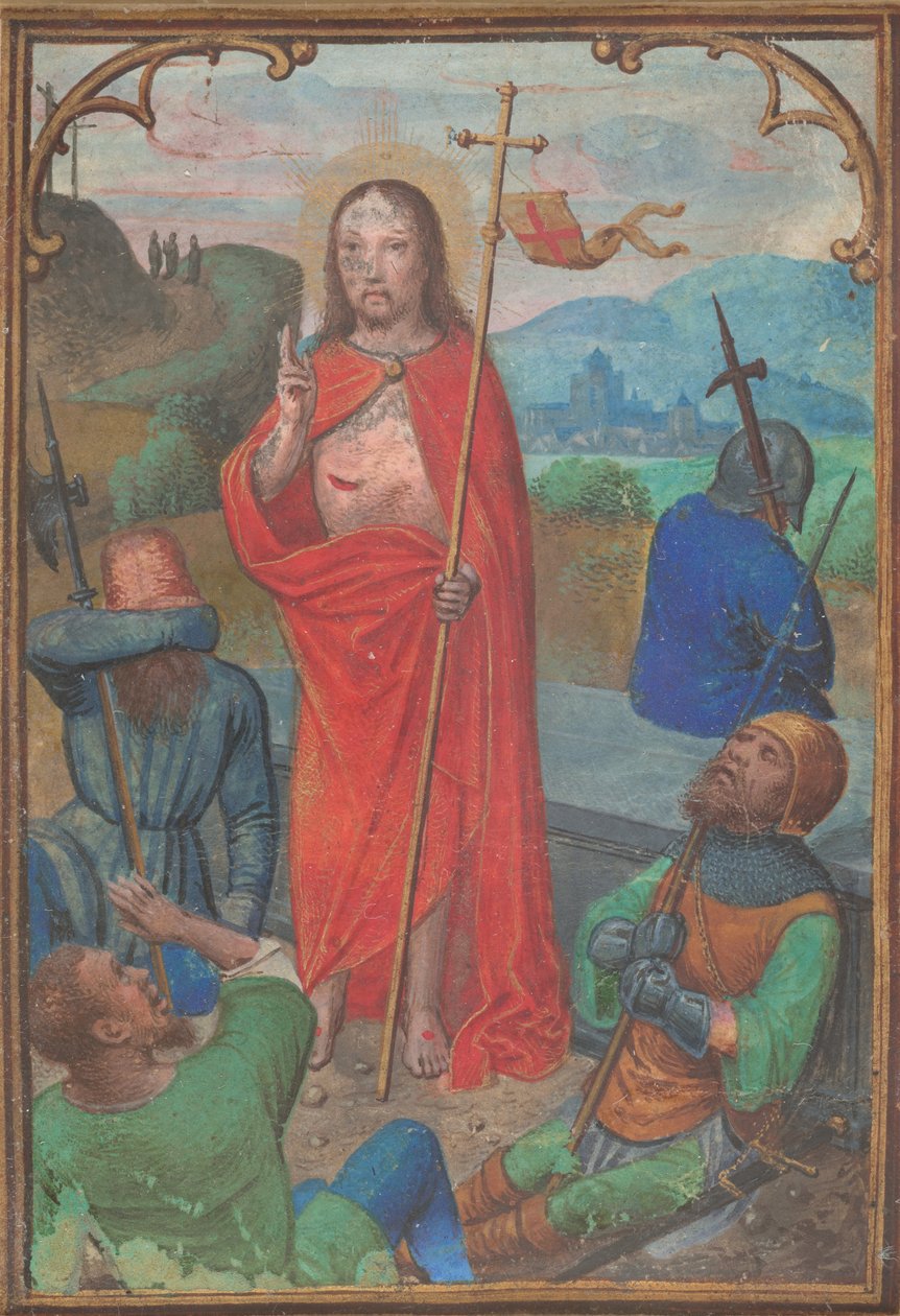 Zmartwychwstanie, c. 1530. autorstwa Simon Bening