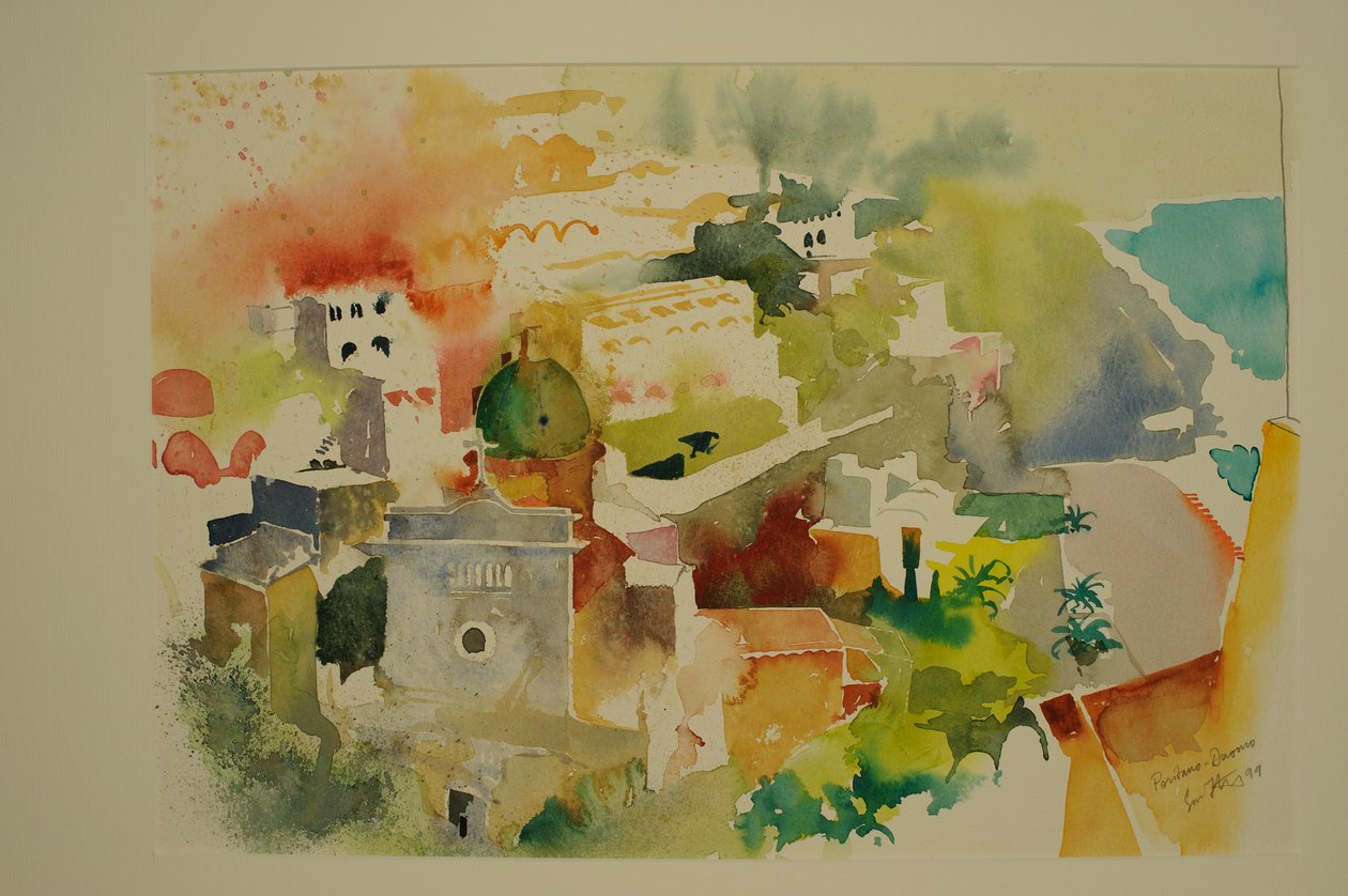 Katedra w Positano autorstwa Simon Fletcher