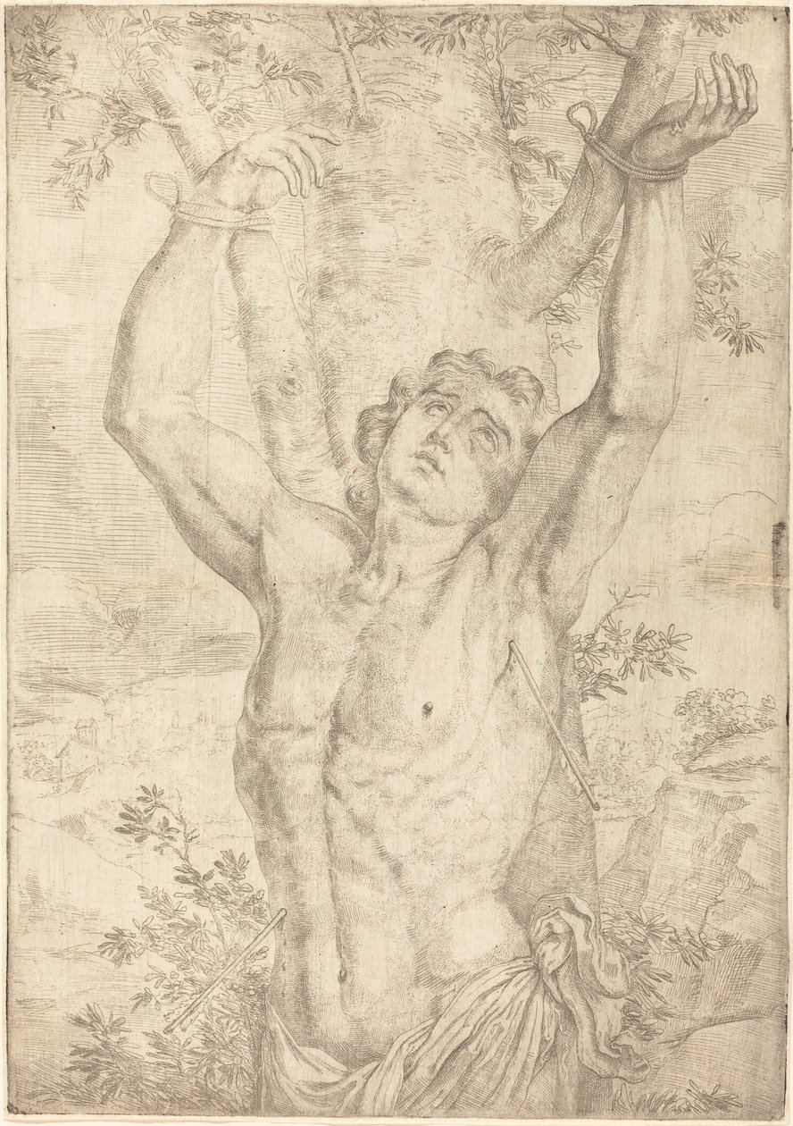 Św. Sebastian autorstwa Simon Francois