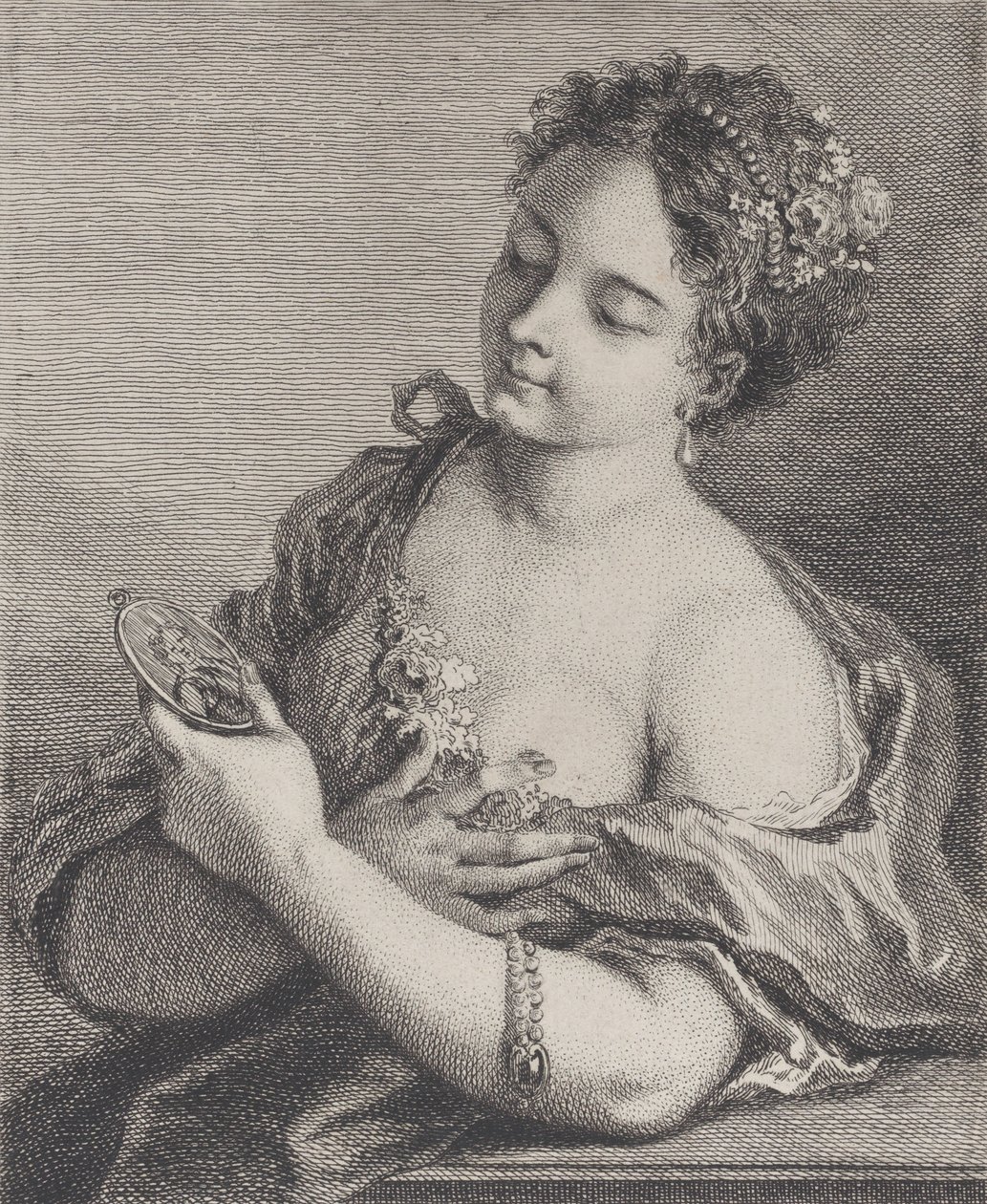 Wiosna Wiosna, 1742-62.. autorstwa Simon Francois Ravenet