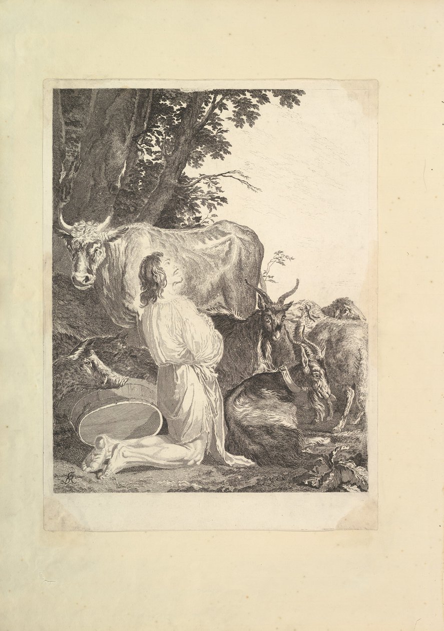 Galeria Houghtona syna marnotrawnego, 1781. autorstwa Simon Francois Ravenet