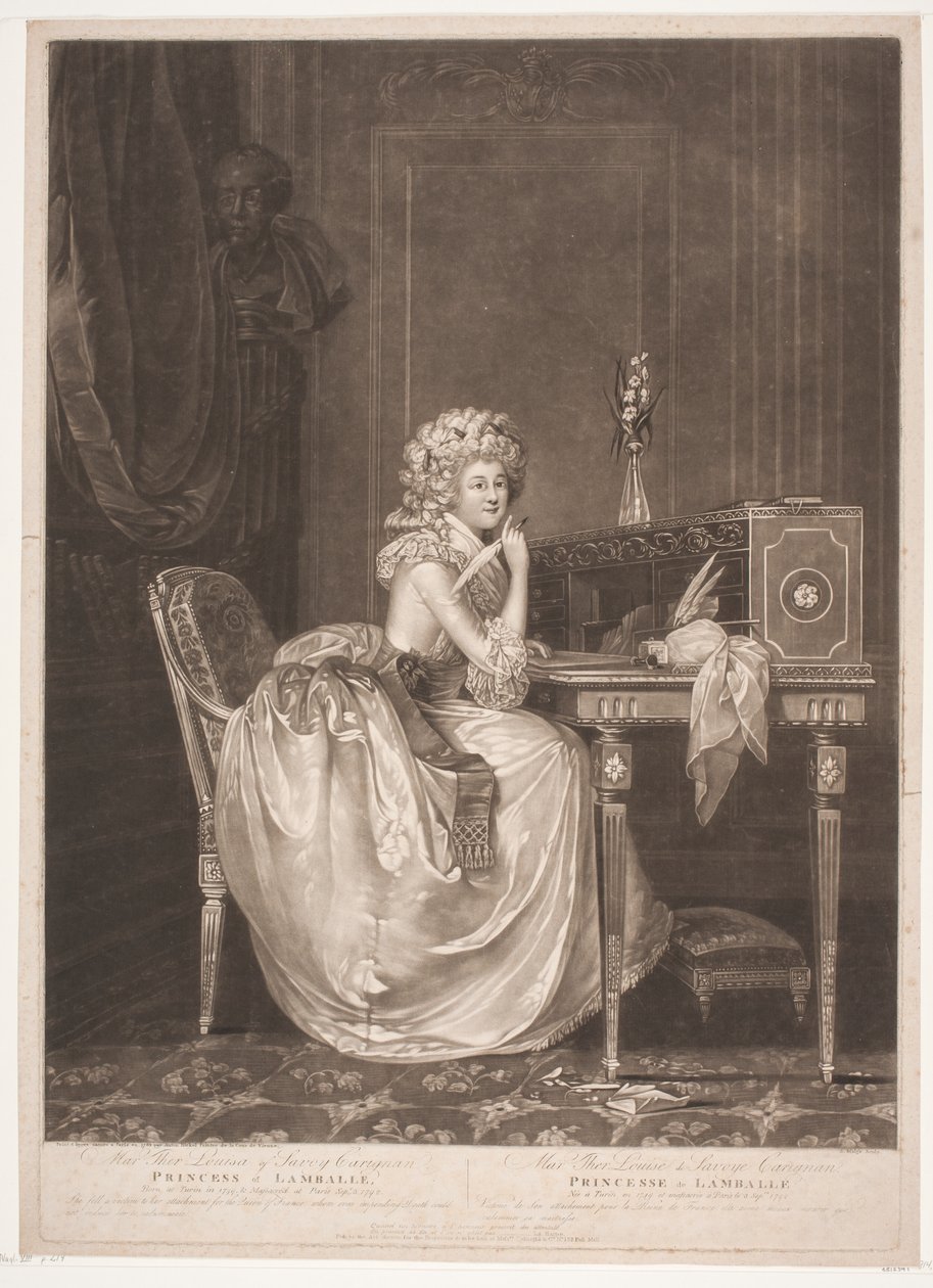 Marie Louise z Sabaudii autorstwa Simon Malgoc