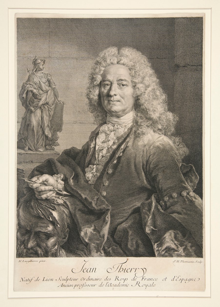 Jean Thierry (1669-1739) autorstwa Simon Thomassin