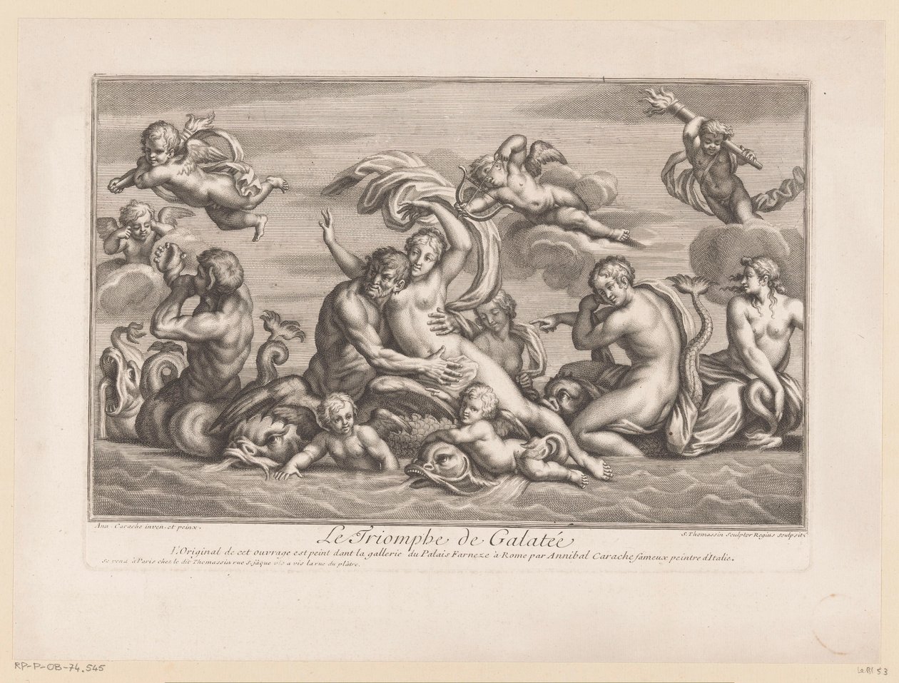 Triomf van Galatea autorstwa Simon Thomassin