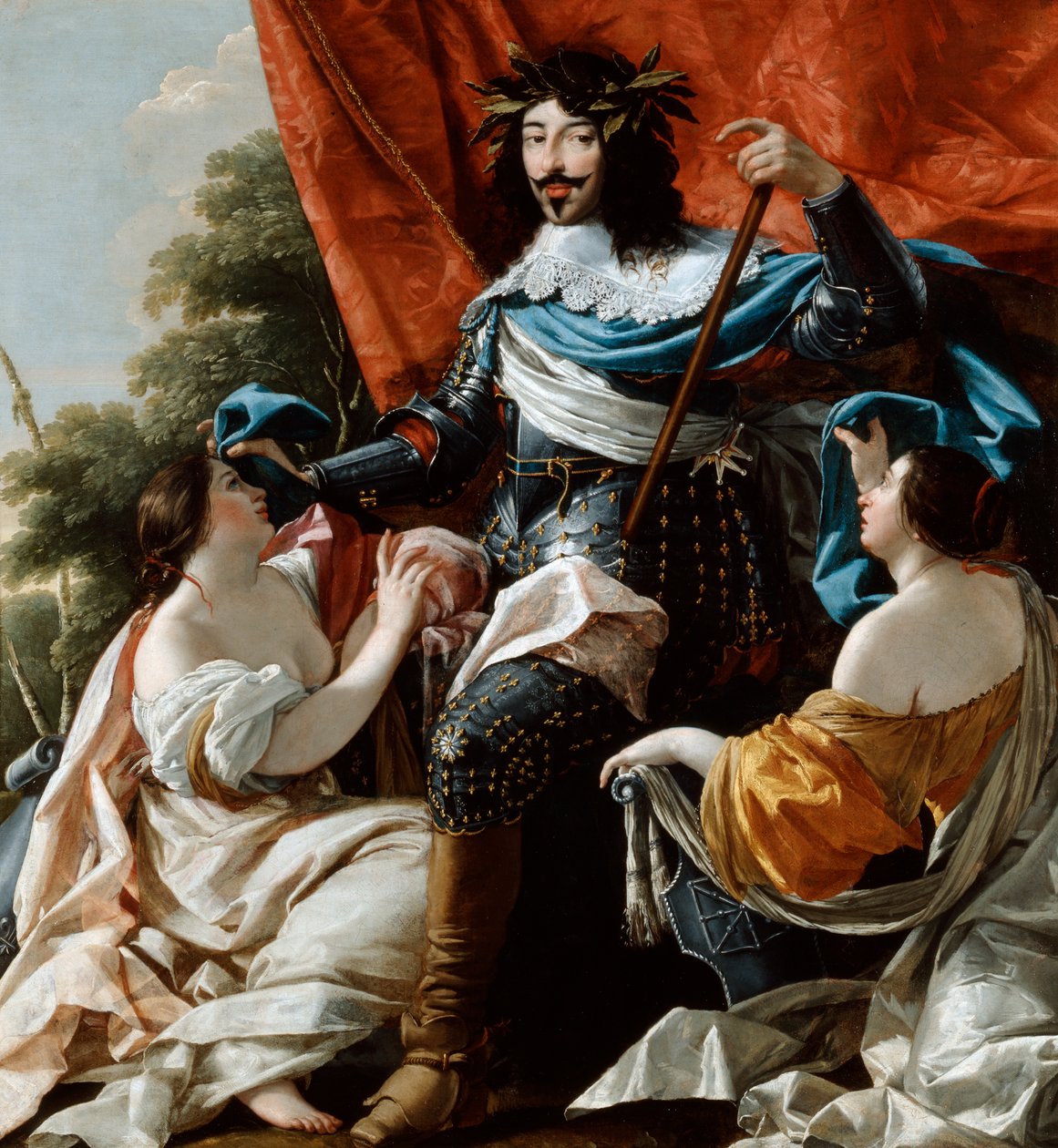 Ludwik XIII, XVII wiek autorstwa Simon Vouet