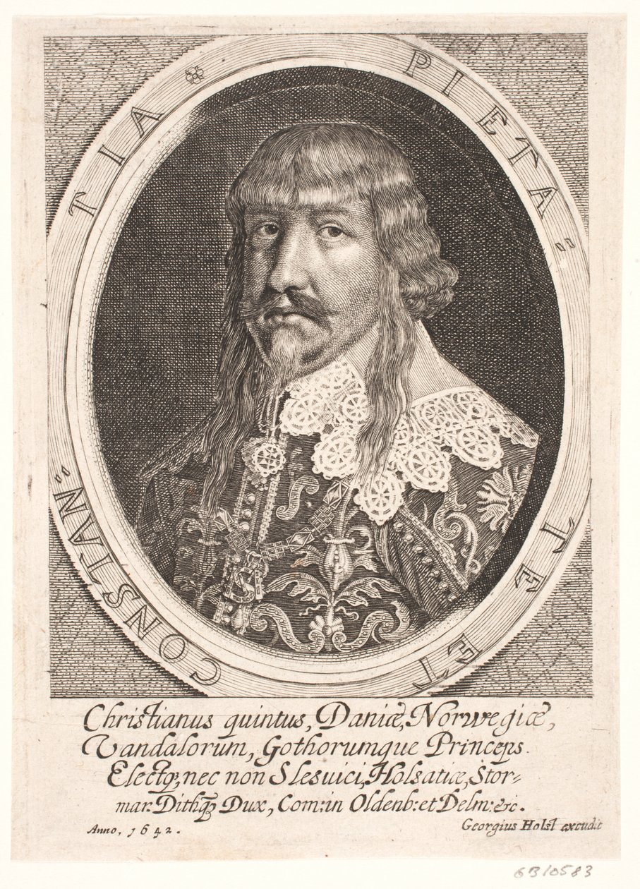 Wybrany Książę Christian autorstwa Simon de Pas