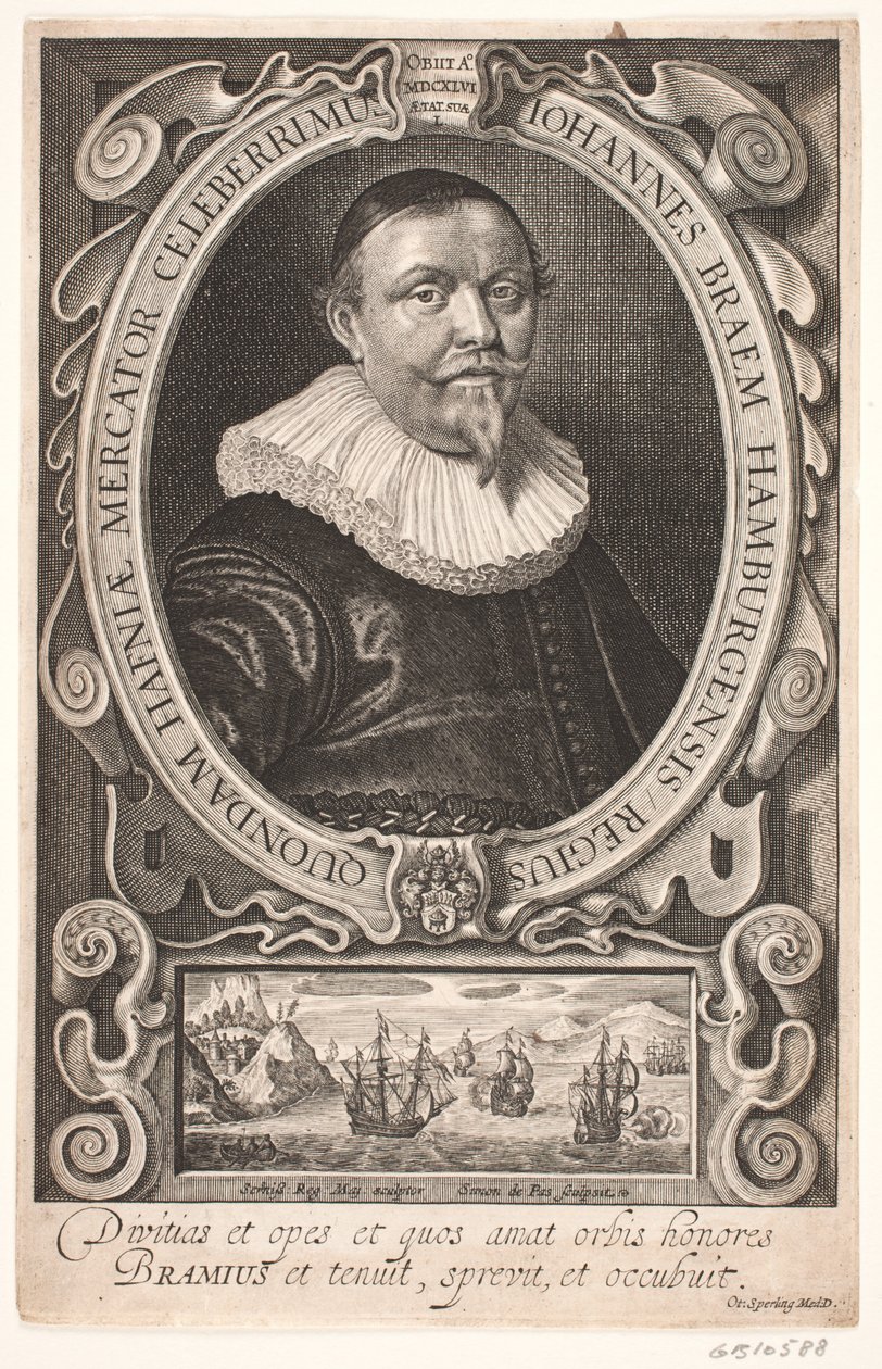 Kupiec Johan Braem autorstwa Simon de Pas