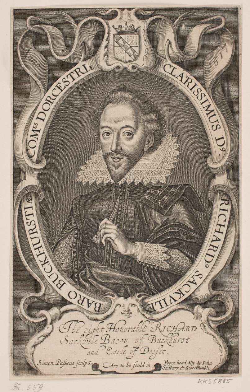 Richard Sackville, hrabia Dorset autorstwa Simon de Pas