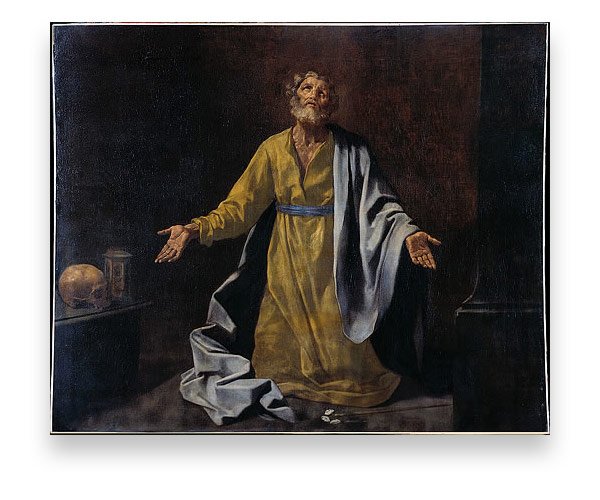 Św. Józef autorstwa Simone Cantarini