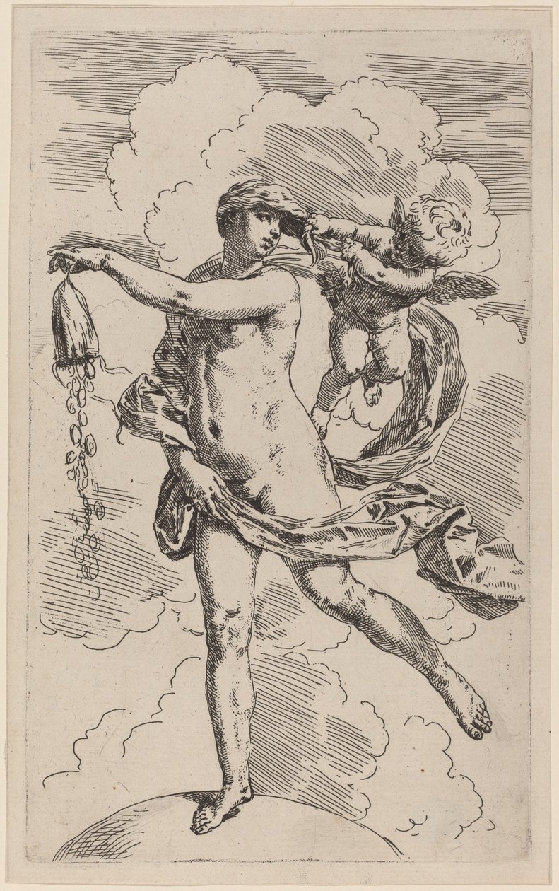 Fortuna autorstwa Simone Cantarini