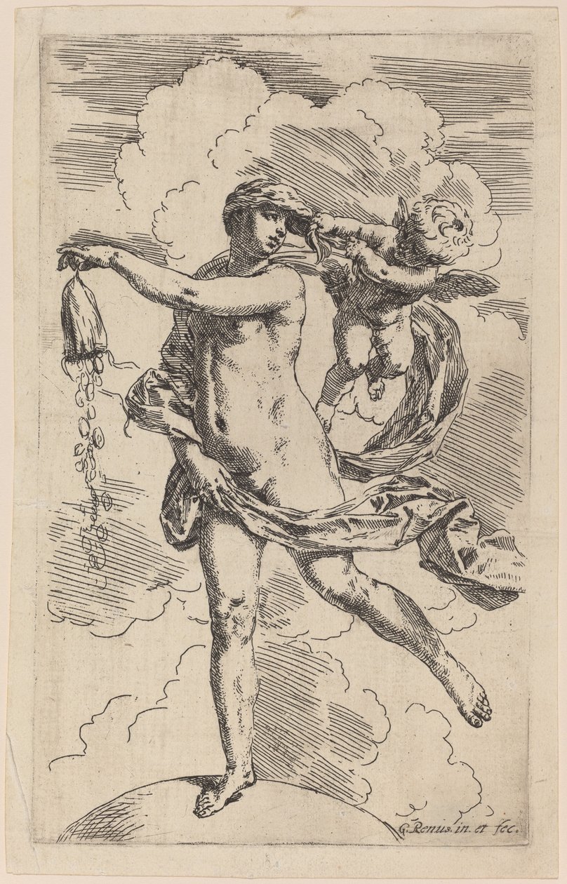 Fortuna autorstwa Simone Cantarini