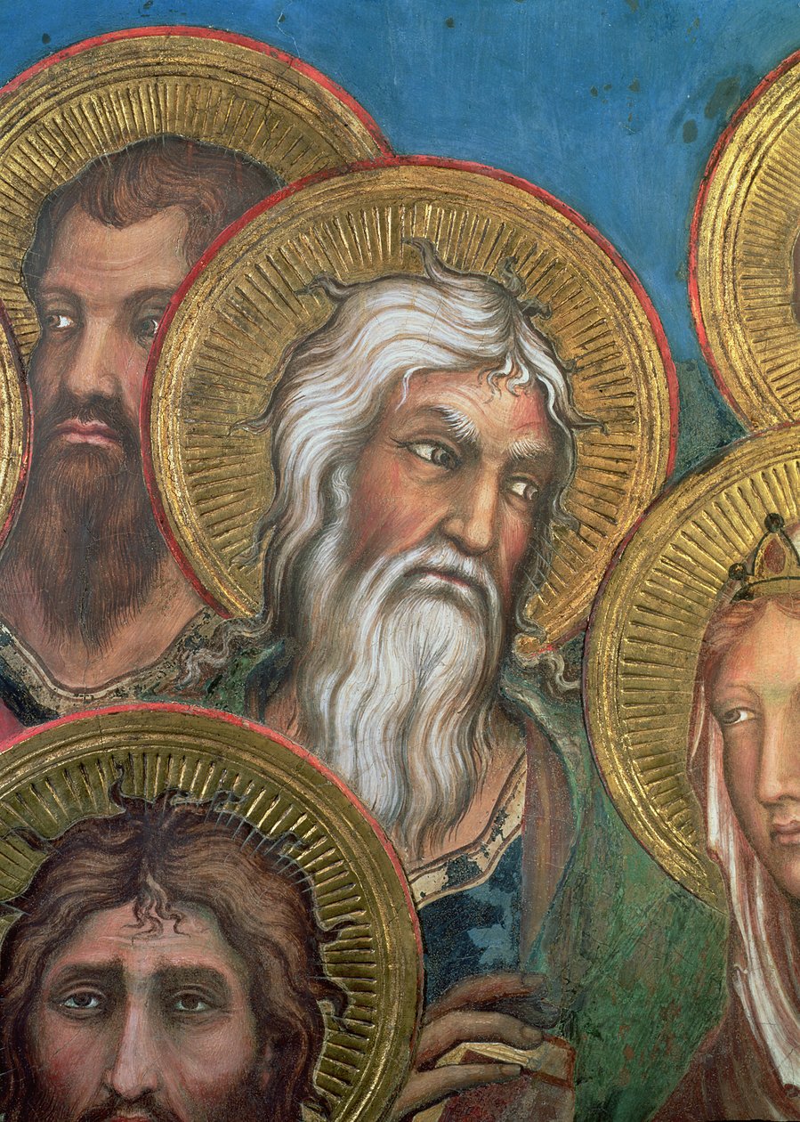 Maesta: Święty Andrzej, 1315 (detal z 51591) autorstwa Simone Martini
