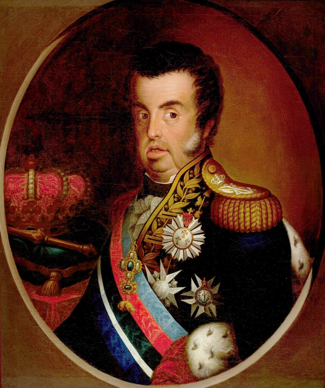 Portret Dom João VI (1767-1826) autorstwa Simplicio Rodrigues de Sa