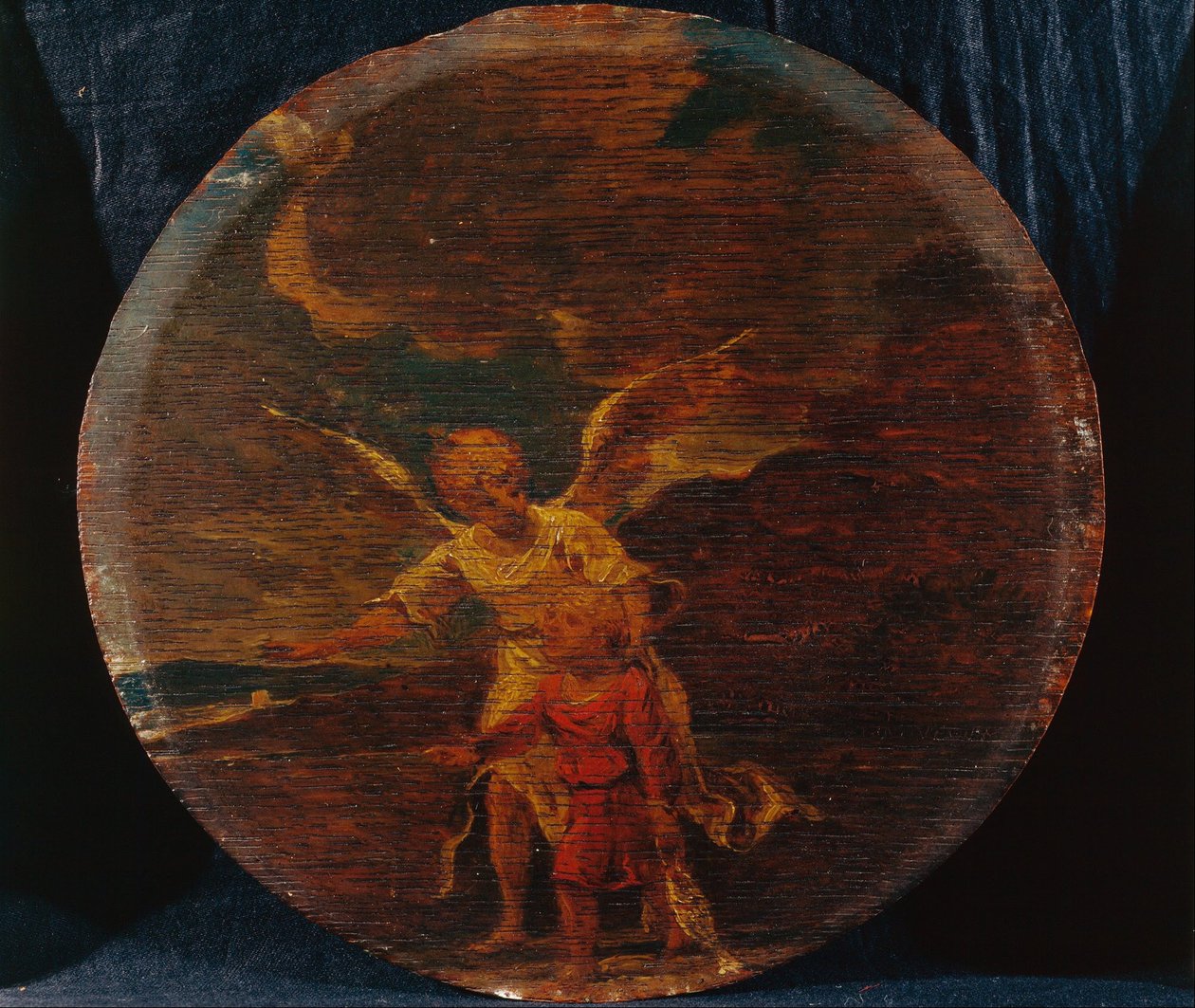 Tobiasz i Anioł autorstwa Sir Peter Francis Bourgeois