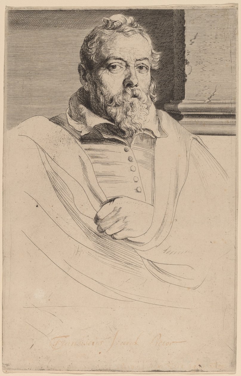 Frans Francken II autorstwa Sir Anthony van Dyck