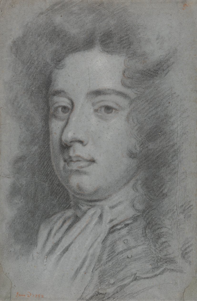 Głowa mężczyzny autorstwa Sir Godfrey Kneller