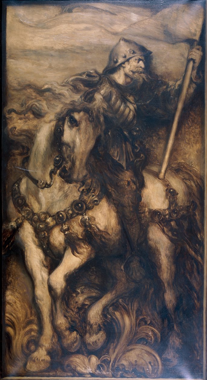 „Standardowy okaziciel”, 1886 r. autorstwa Sir John Gilbert