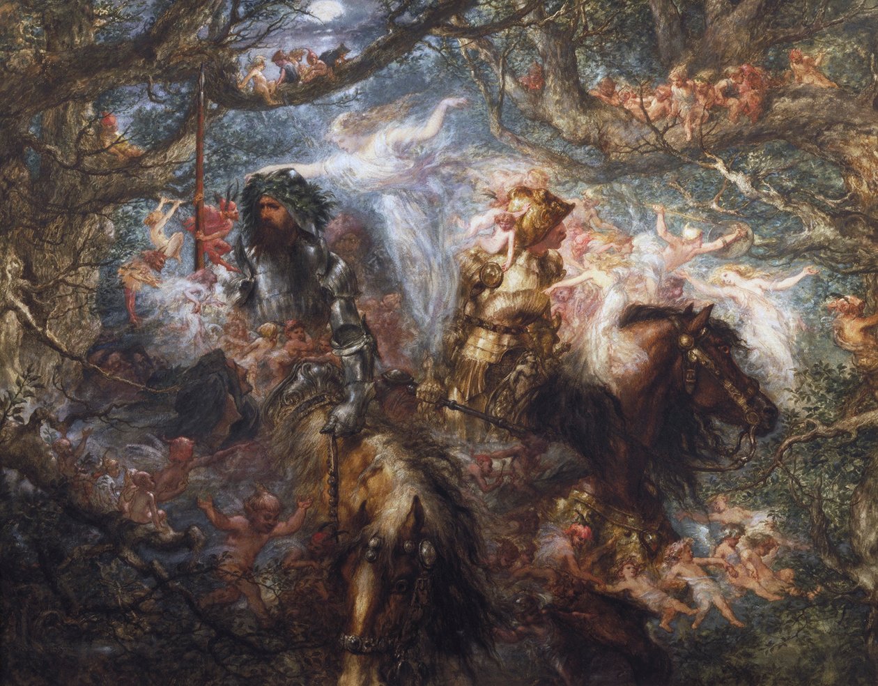 „Zaczarowany Las”, 1886. autorstwa Sir John Gilbert