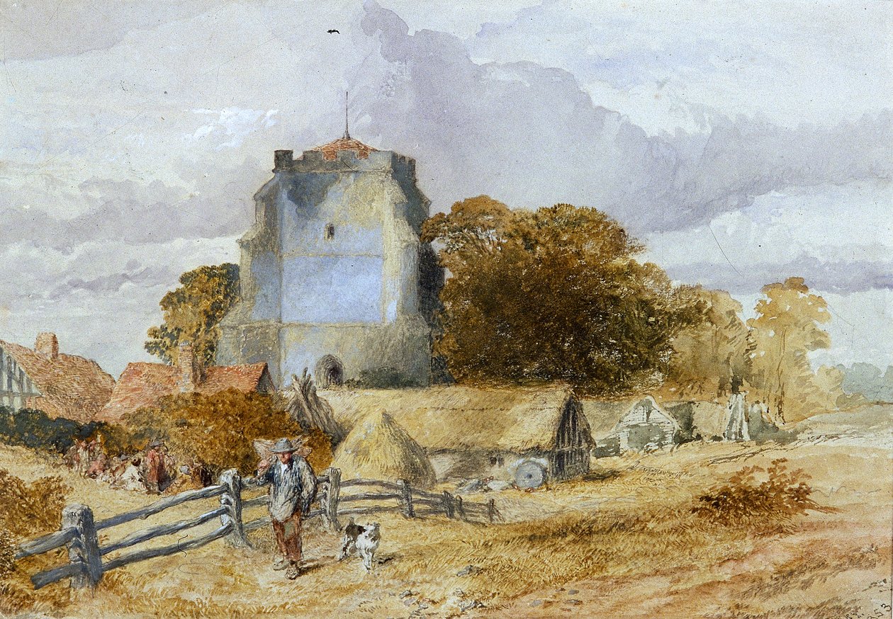 Kościół Westham, Pevensey, East Sussex, 1851-1859 autorstwa Sir John Gilbert