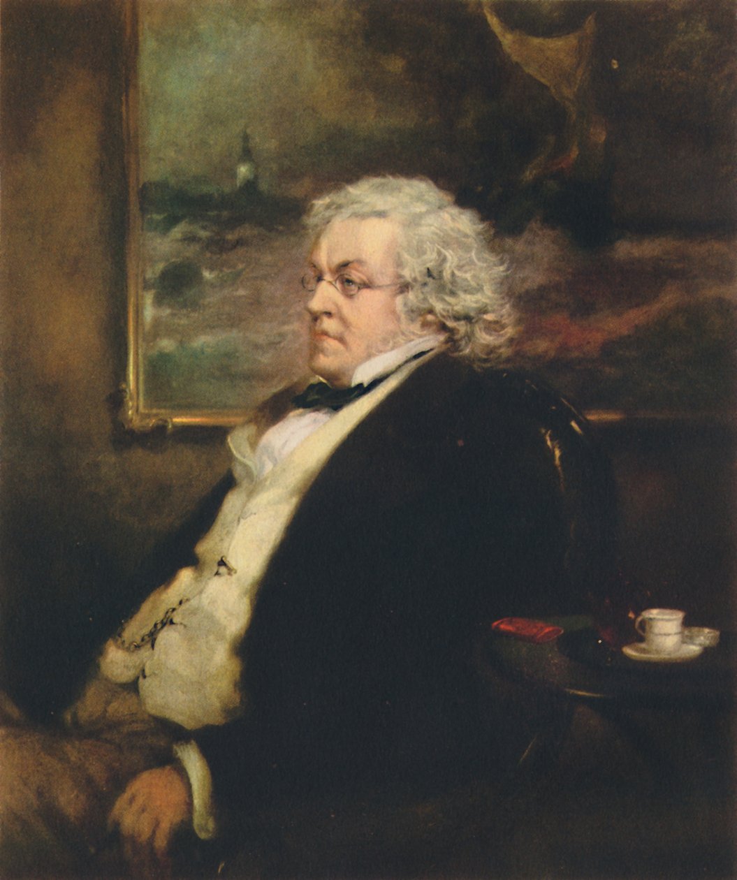 William Makepeace Thackeray 1811-1863, ok. 1850, 1942. autorstwa Sir John Gilbert