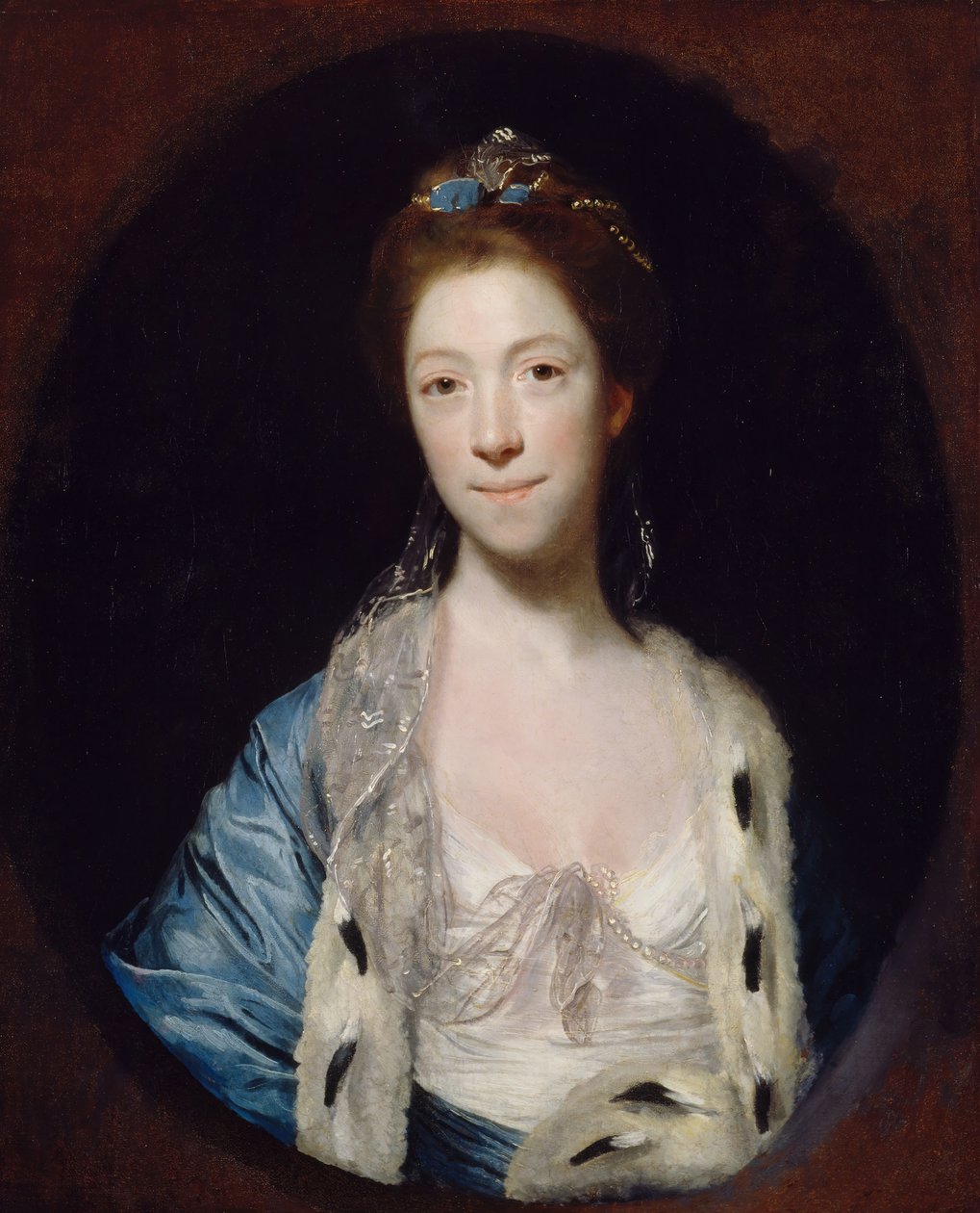 Portret pani Lutra, 1766. autorstwa Sir Joshua Reynolds