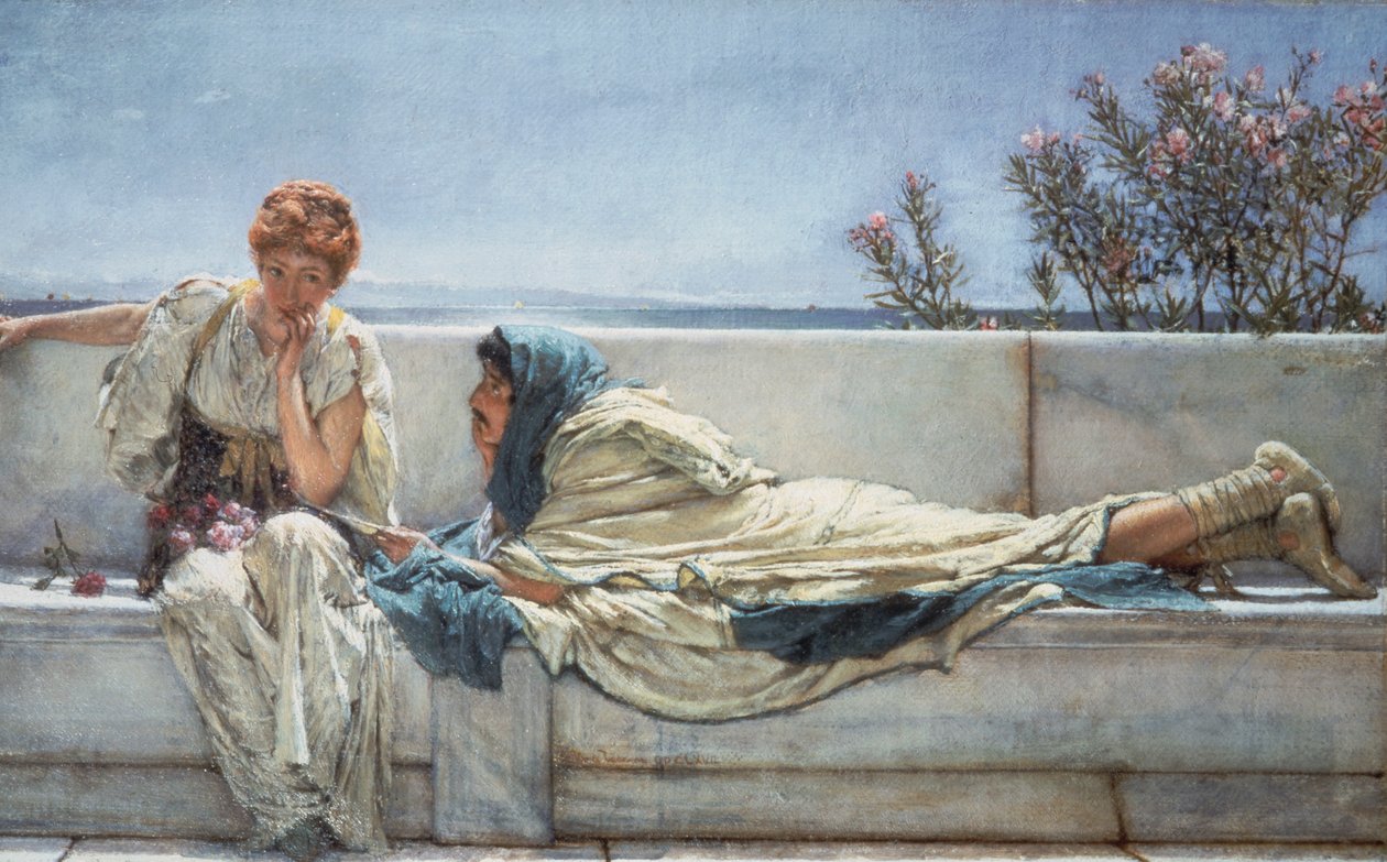„Proszę”, 1876 r. autorstwa Sir Lawrence Alma Tadema