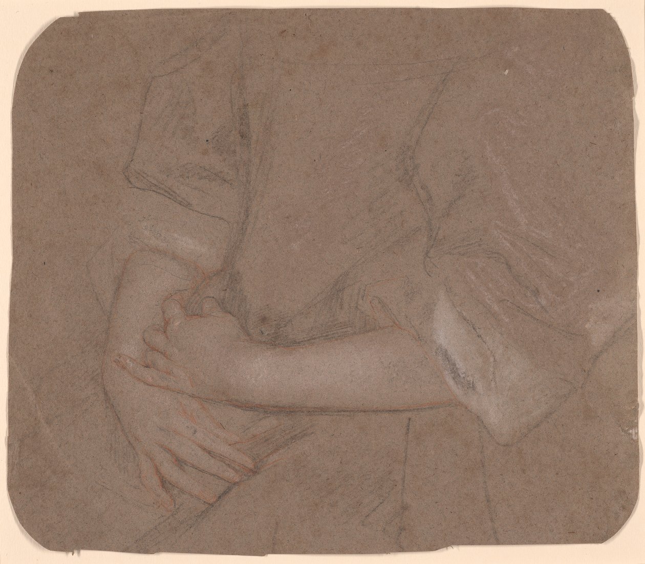 rysunek rąk autorstwa Sir Peter Lely