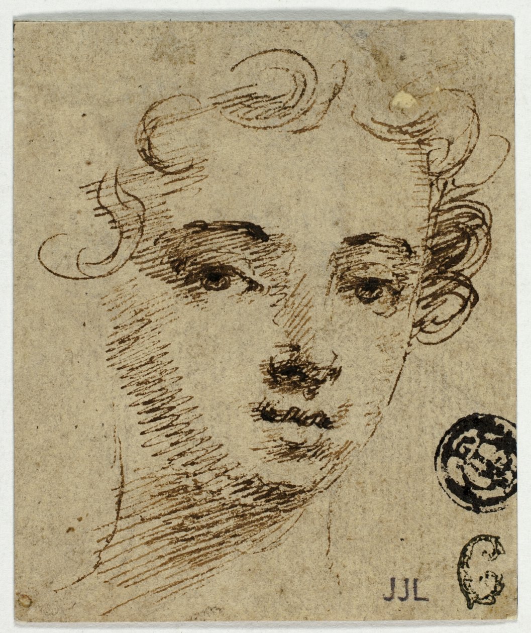 Głowa młodej kobiety autorstwa Sir Peter Lely