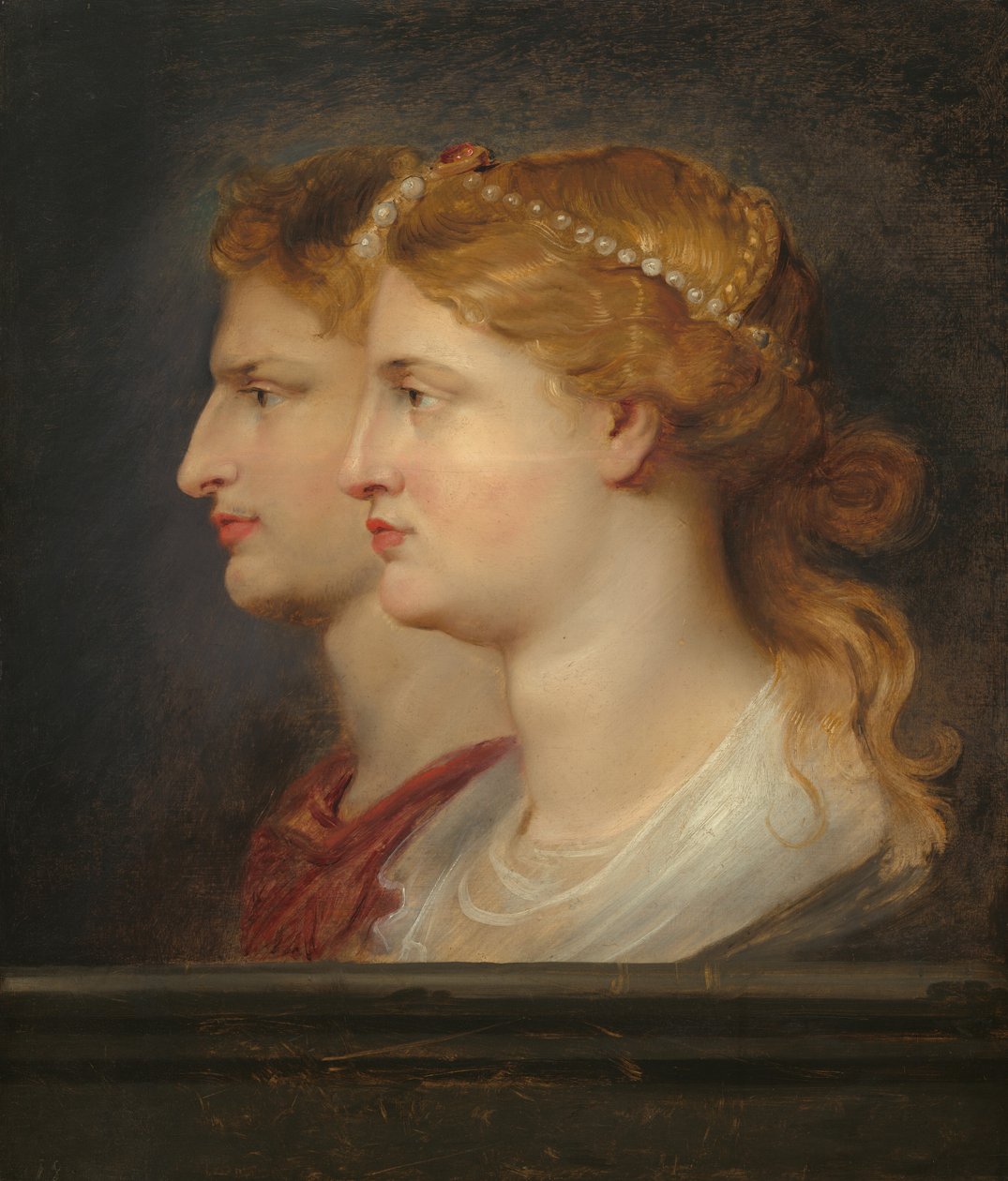 Agrypina i Germanik autorstwa Sir Peter Paul Rubens