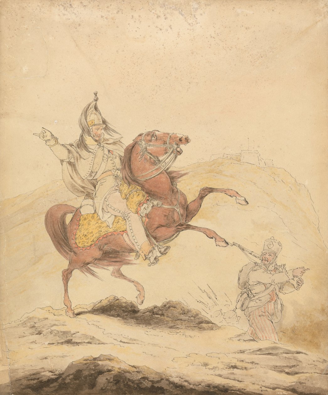 Francuski smok autorstwa Sir Robert Kerr Porter