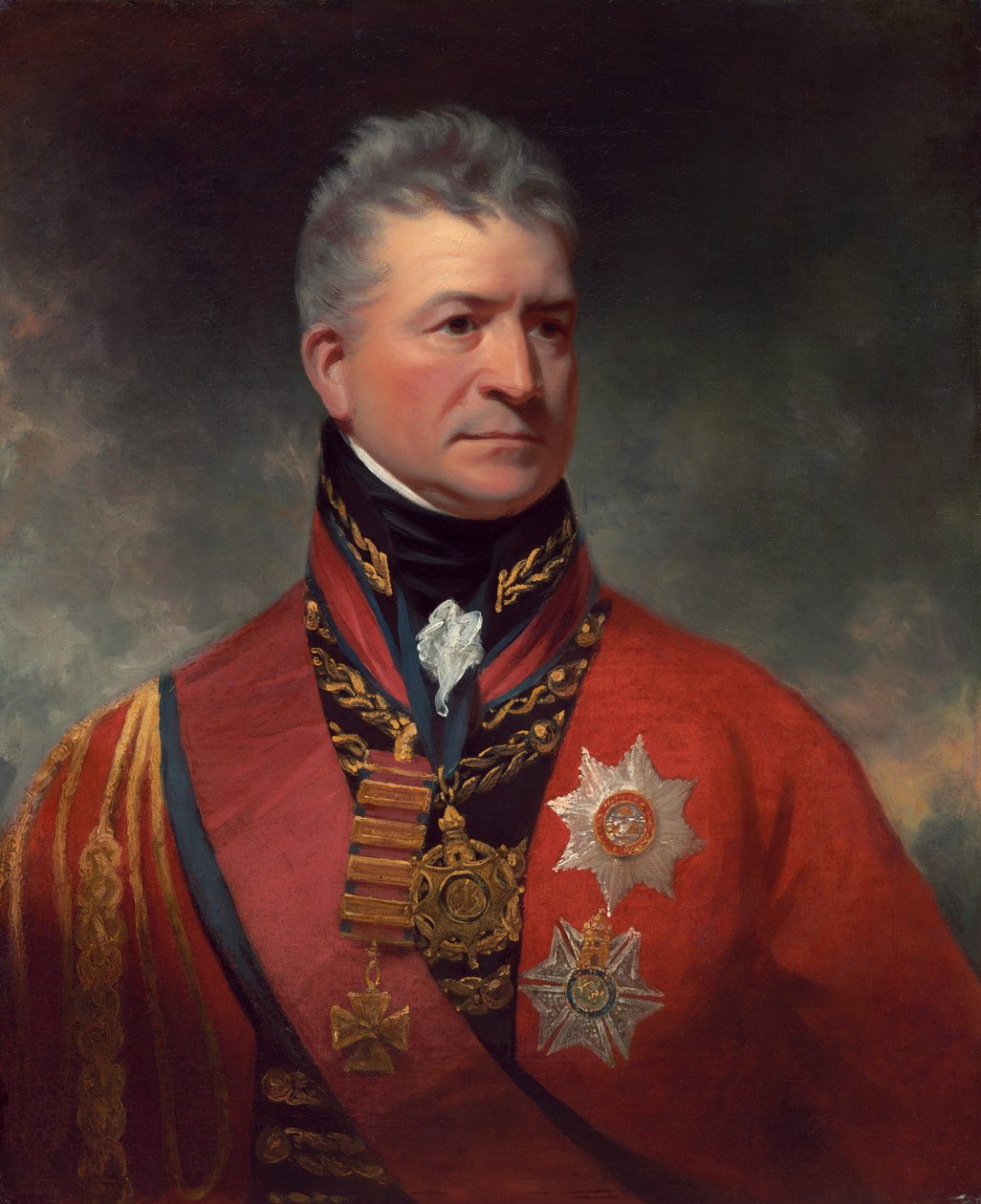 Generał porucznik Sir Thomas Picton, 18151817. autorstwa Sir William Beechey