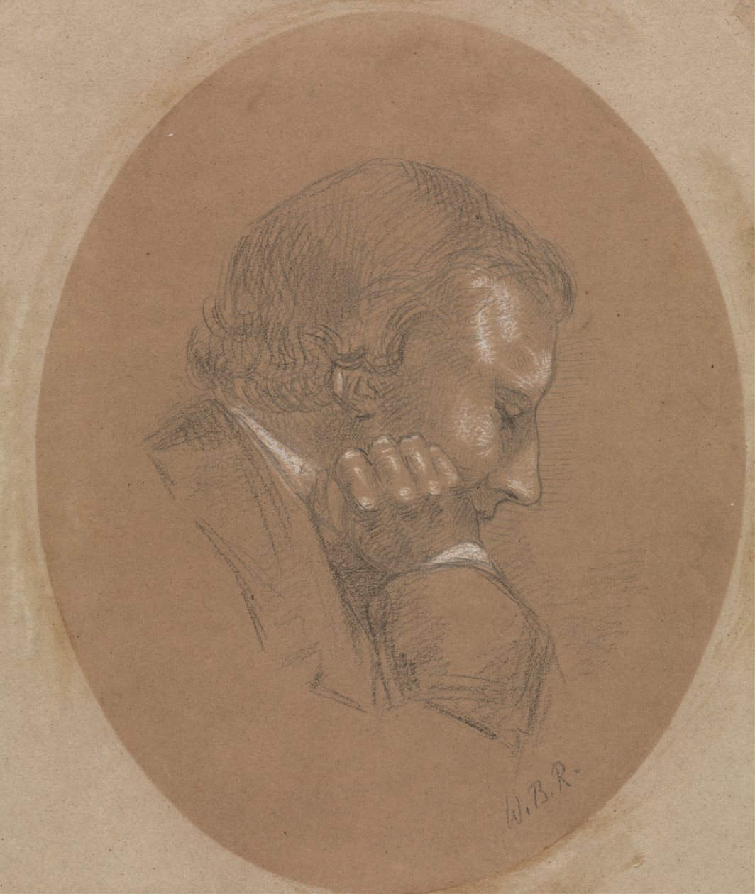 Portret dżentelmena autorstwa Sir William Blake Richmond