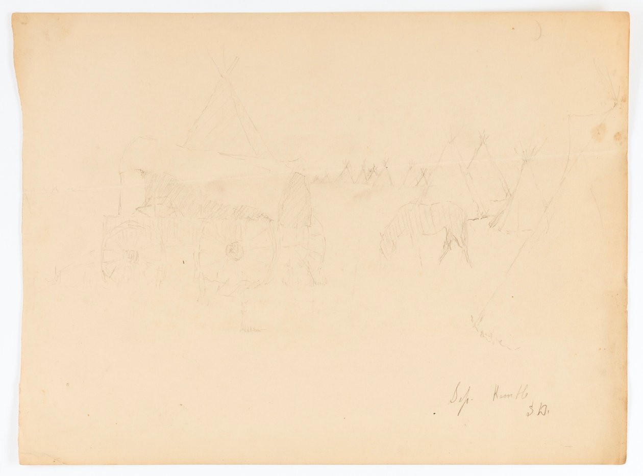 Kemble, S.D. autorstwa Solon H. Borglum
