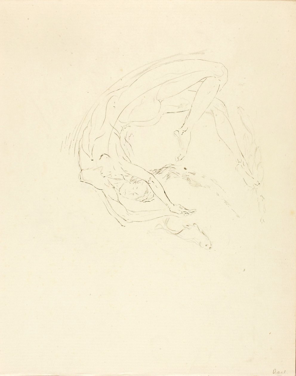 The Plunge #4 autorstwa Solon H. Borglum